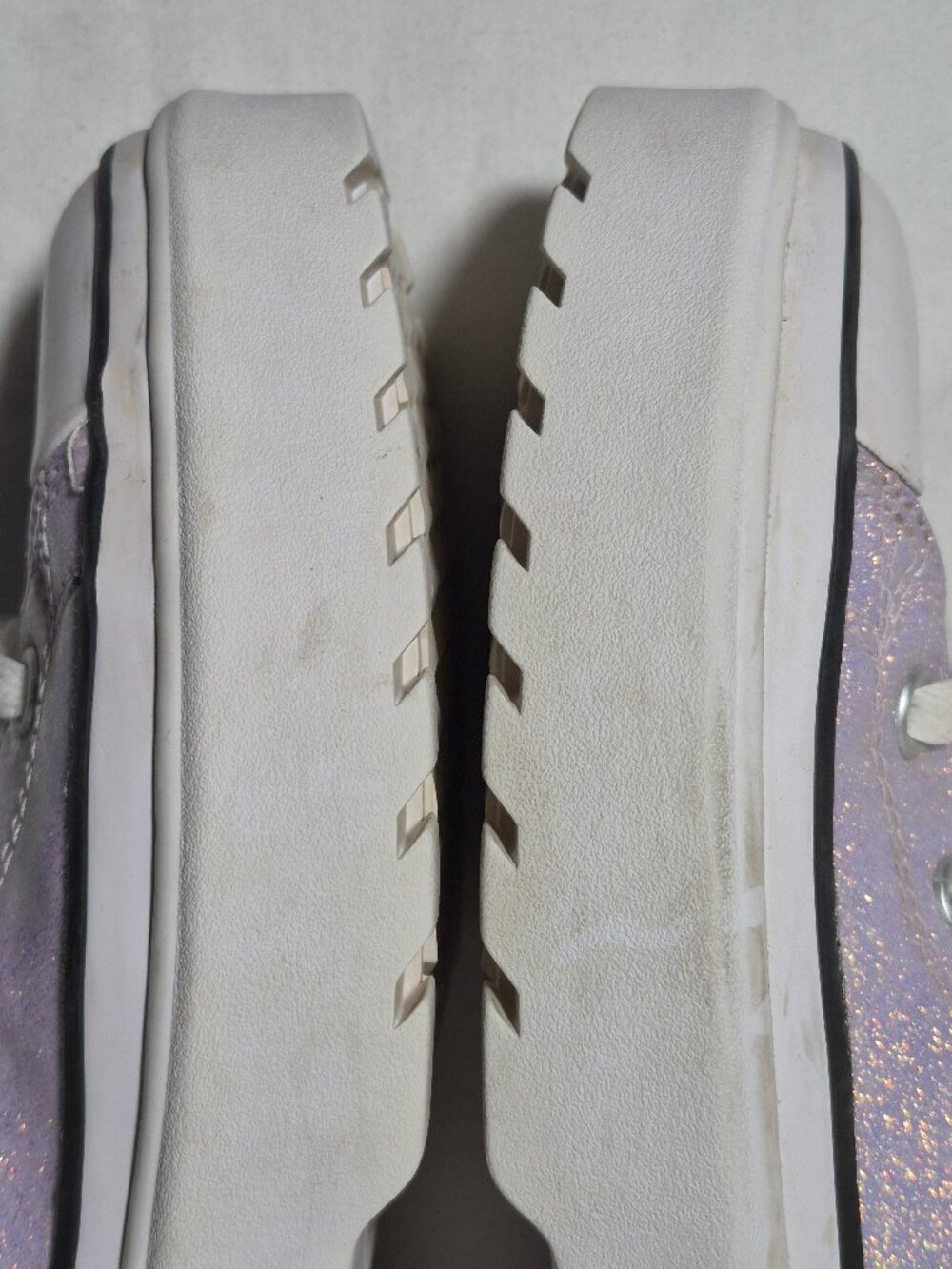 Converse Chuck Lugged Lift Women Kid Hi Purple Glitter Sneakers Size Y 6.5 W 8.5 - Picture 8 of 16